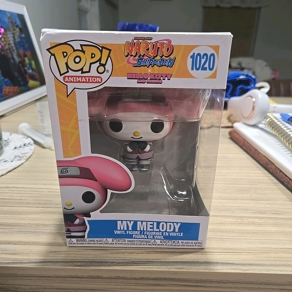 Hello Kitty Naruto Shippuden My Melody Vinyl Figure #1020
